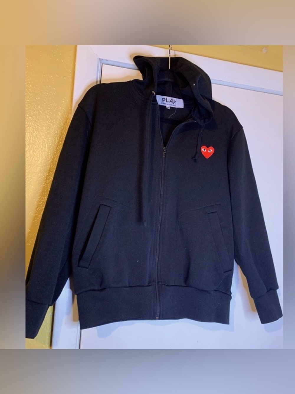 VTG Track Zip Up w Hood - size Medium - Picture 4 of 6